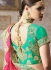 Pista green satin silk wedding lehenga 4009