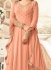 sonal chauhan rangoli peach party wear anarkali 26004