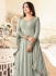 sonal chauhan rangoli Grey party wear anarkali 26005