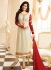 Ayesha Takia Cream Georgette Straight Suit 25108