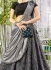 party wear dark grey lycra lehenga 207