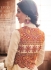 Off white silk wedding anarkali