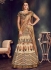 Beige color raw silk wedding lehenga choli