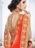 Orange color bhagalpuri silk wedding lehenga