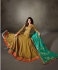 Jennifer Winget green banarasi silk anarkali