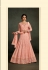 Pink georgette wedding anarkali