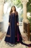 Drashti Dhami Navy blue color georgette party wear anarkali kameez