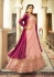 Drashti Dhami Pink and dark pink color georgette party wear anarkali kameez