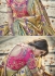 Gold and Pink Color Pure Banarasi Silk wedding wear saree