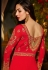 Malaika Arora khan georgette red color party wear salwar Kameez