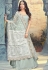 Sonal Chauhan grey color georgette wedding anarkali