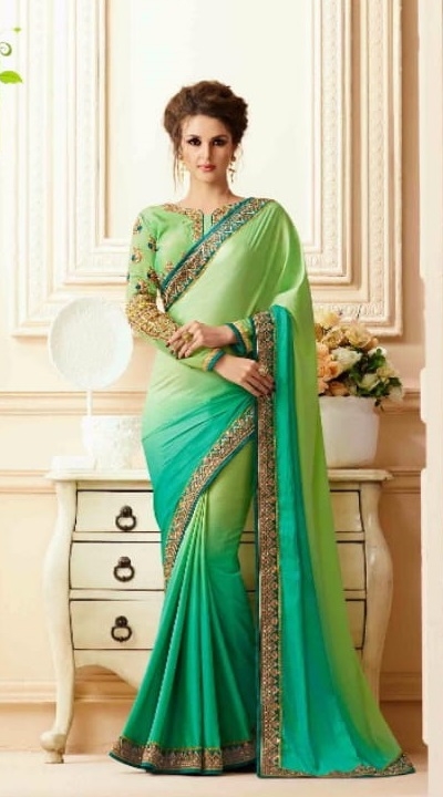 Party-wear-lime-green-designer-sarees-30006