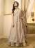 Drashti Dhami beige color georgette party wear anarkali kameez