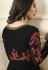 Sophie Choudry Black georgette wedding anarkali 193