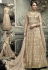 Beige 2 in 1 style anarkali pant style anarkali S308