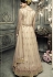 Beige 2 in 1 style anarkali pant style anarkali S308