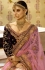 Pink and wine color bridal lehenga