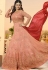 Ayesha Takia Peach color georgette party wear Anarkali