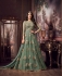 Sonal Chauhan green net wedding anarkali