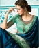 Party wear Designer Sarees Blue Colour 7807