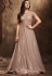 Sonal Chauhan Grey Color net party wear anarkali kameez