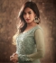 Sonal Chauhan Green Net party wear anarkali kameez