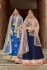 Indian Dress Blue Color Bridal Lehenga 1106