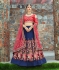 Indian Dress Blue Color Bridal Lehenga 1001