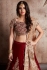 Indian Dress Maroon Color Bridal Lehenga 604