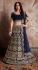 Indian Dress Blue Color Bridal Lehenga 610
