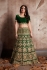 Indian Dress Green Color Bridal Lehenga 612