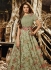 Jennifer Winget Green Indian wedding anarkali 1131