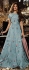 Jennifer Winget blue Indian wedding anarkali 1132