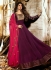 Jennifer Winget Purple Indian wedding anarkali 1134