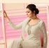 Drashti Dhami White georgette wedding Sharara 2207