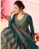 Drashti Dhami Green silk wedding anarkali 2208