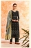 Black dola silk Indian Palazzo salwar kameez K16