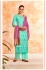 Turquoise dola silk Indian Palazzo salwar kameez K17