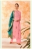 Pink dola silk Indian Palazzo salwar kameez K21