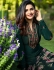 Prachi Desai Bottle Green Crepe silk straight cut Indian Churidar 7894