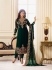 Ayesha Takia Green Georgette straight cut Indian Wedding salwar kameez 18013