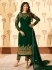 Ayesha Takia Green georgette straight cut Indian wedding pant style suit 228