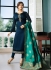 Ayesha Takia Blue color satin georgette straight cut Indian wedding salwar kameez 22125