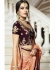 Peach silk Indian wedding lehenga 13163