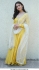 Bollywood Alia Bhatt Yellow Nylone gown