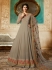 Amyra Dastur Beige georgette wedding anarkali 9082