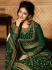 Amyra Dastur Green georgette wedding anarkali 9083