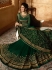 Amyra Dastur Green georgette wedding anarkali 9083