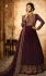 Amyra Dastur Wine georgette wedding anarkali 9085