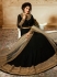 Amyra Dastur Black georgette wedding anarkali 9086